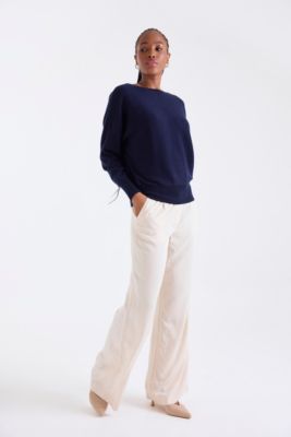 Women's Alaia Long Sleeve 100% Cashmere Sweater