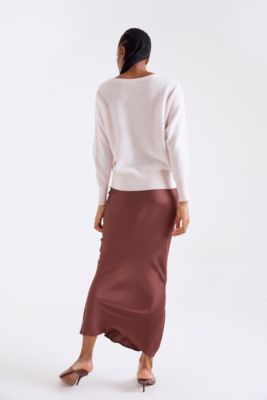 Women's Alaia Long Sleeve 100% Cashmere Sweater