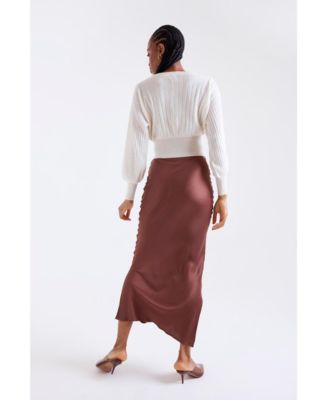 Women's Rosa Ribbed 100% Cashmere Sweater