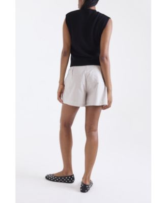 Women's Zarah Crew Neck 100% Cashmere Vest