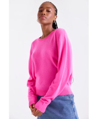 Women's Maila Long Sleeve 100% Cashmere Sweater