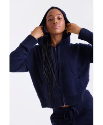 Women's Lavinia Crop 100% Cashmere Sweater