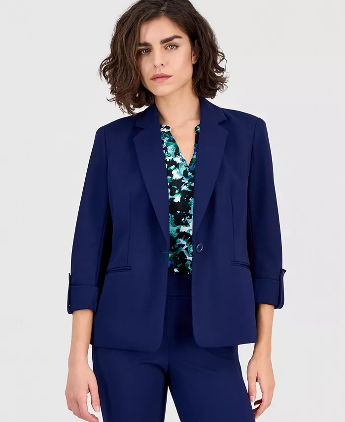 Women's Notch-Collar Cool Crepe Jacket