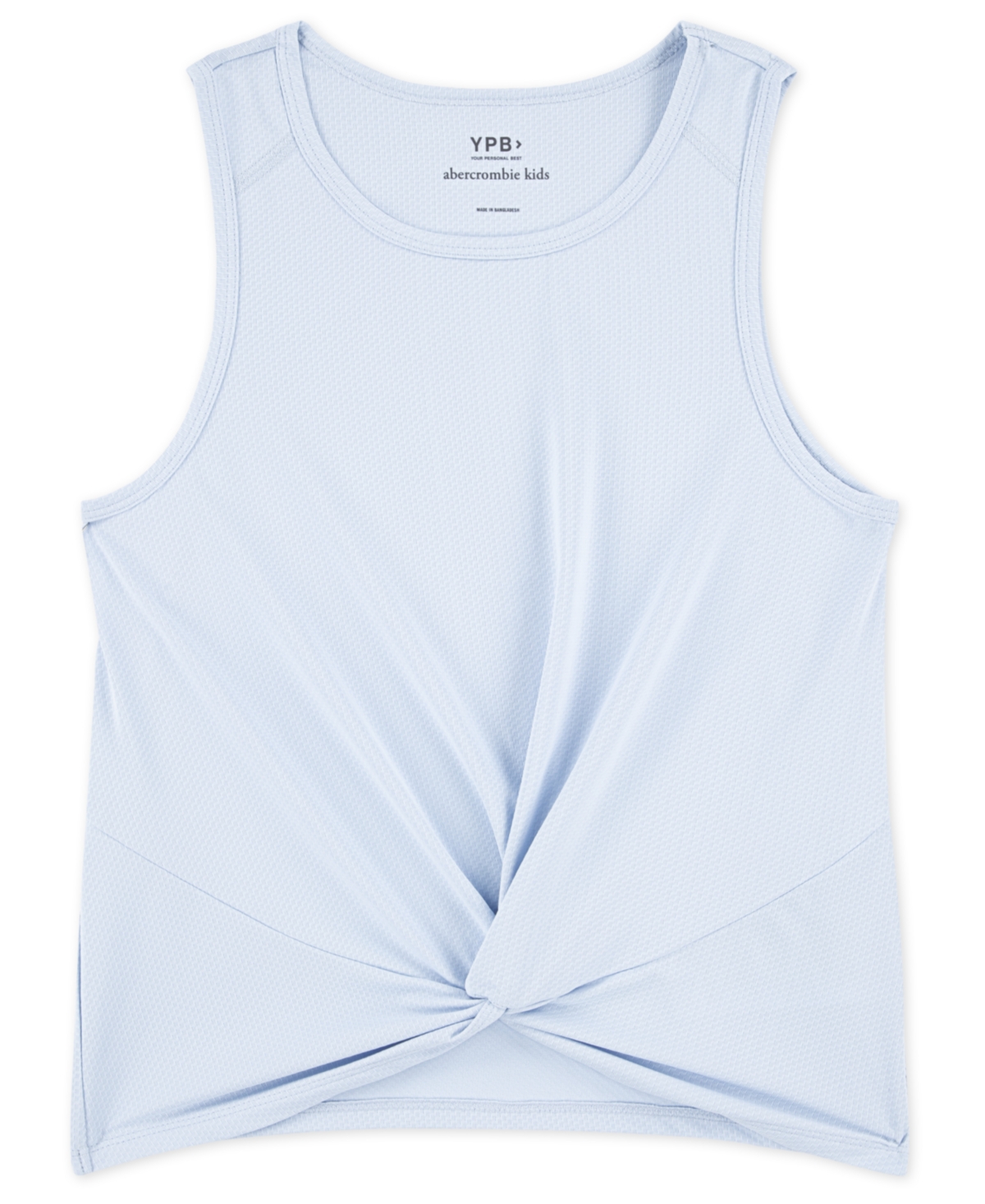 Abercrombie Girls Ypb Twist Front Tank Top In Blue