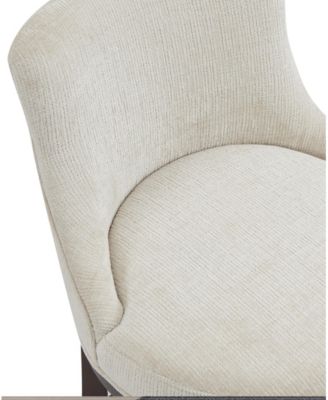 Lucia 37.2" Chenille Upholstered Counter Stool