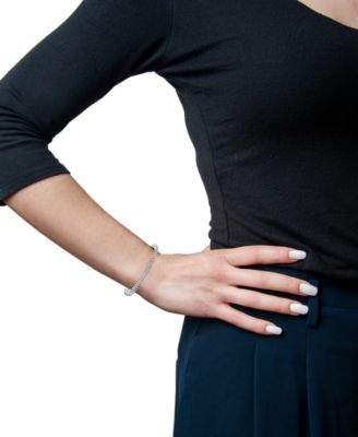 Diamond Bracelet (1 ct.t.w.) in Sterling Silver