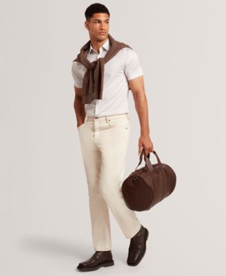 Men's Slim Fit Geo Print Shirt