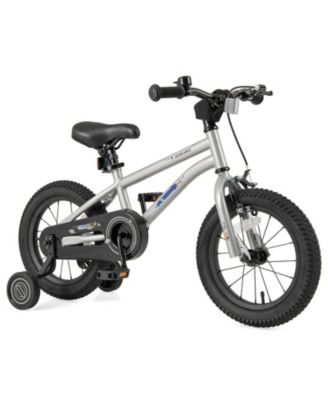 14 Inch Kids Bike Bicycle for Boys Girls 3-8 with High Carbon Steel Frame