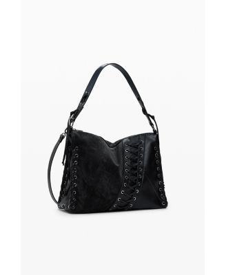 Women's Medium faux leather crossbody bag