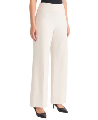 Petite Wide Leg Knit Pants