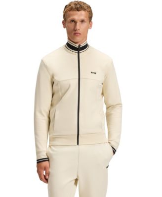 Hugo Boss - Men's Cotton-Blend Zip-Up Sweatshirt