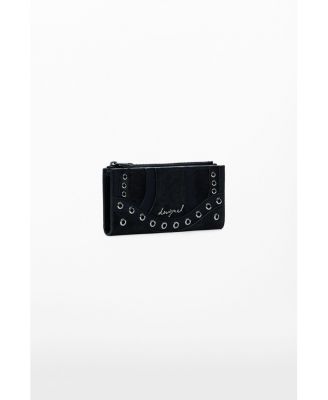 Women's Medium snake studded wallet