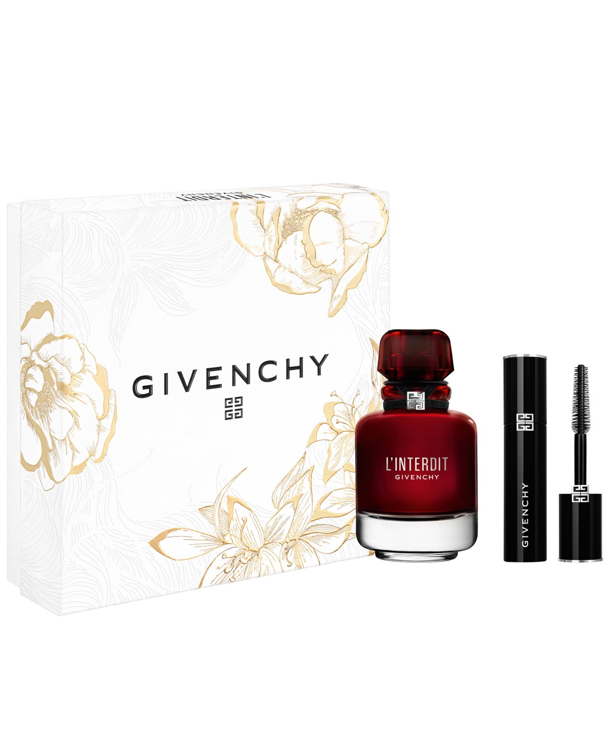 Givenchy 2-pc. L'interdit Eau De Parfum Rouge And Mascara Set In Transparent