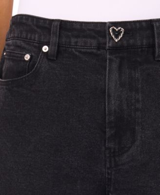 Women's Mid Rise Wide Leg Classic Jeans