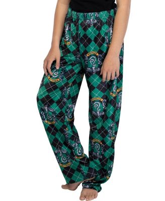 Big Girls Hogwarts Houses Crest Plaid Lounge Pants Pajamas