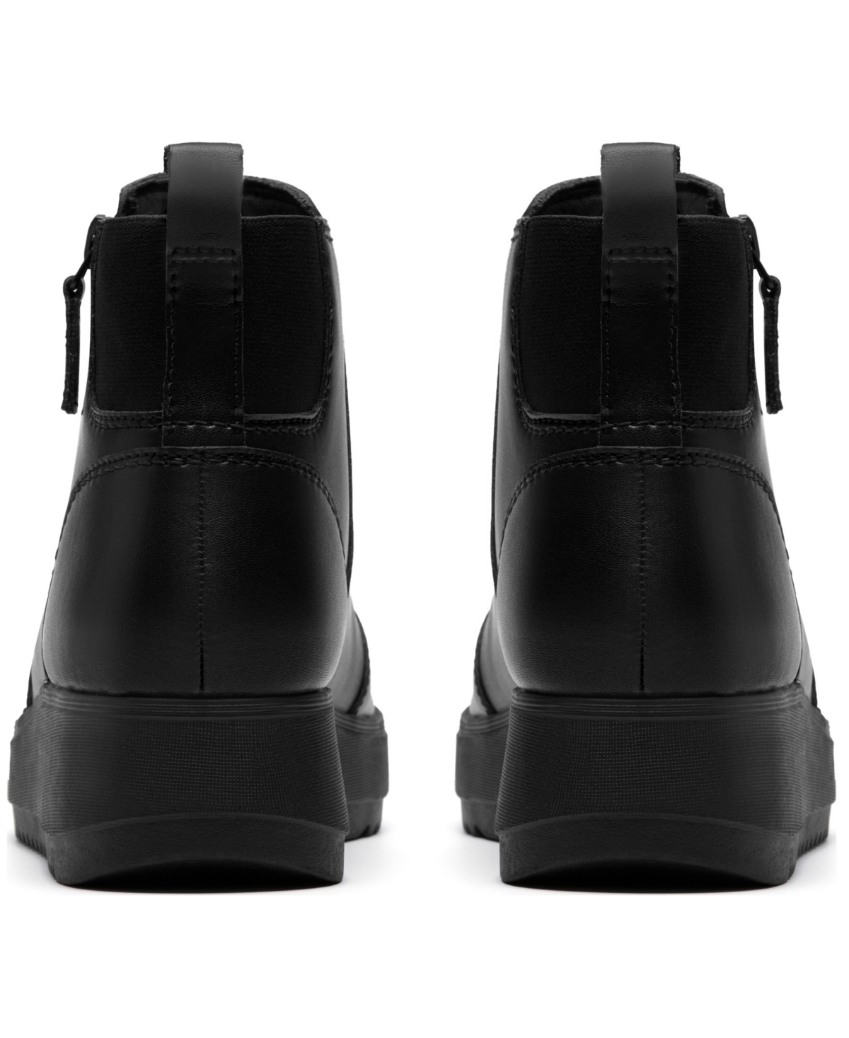 Clarks Collection Women's Zylah Willow Wedge Booties In Black