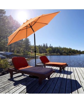 9-Foot Steel Market Patio Umbrella