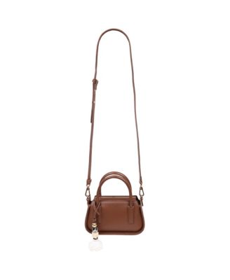 Structured Mini Bag with Removable Crossbody Strap & JW Charm