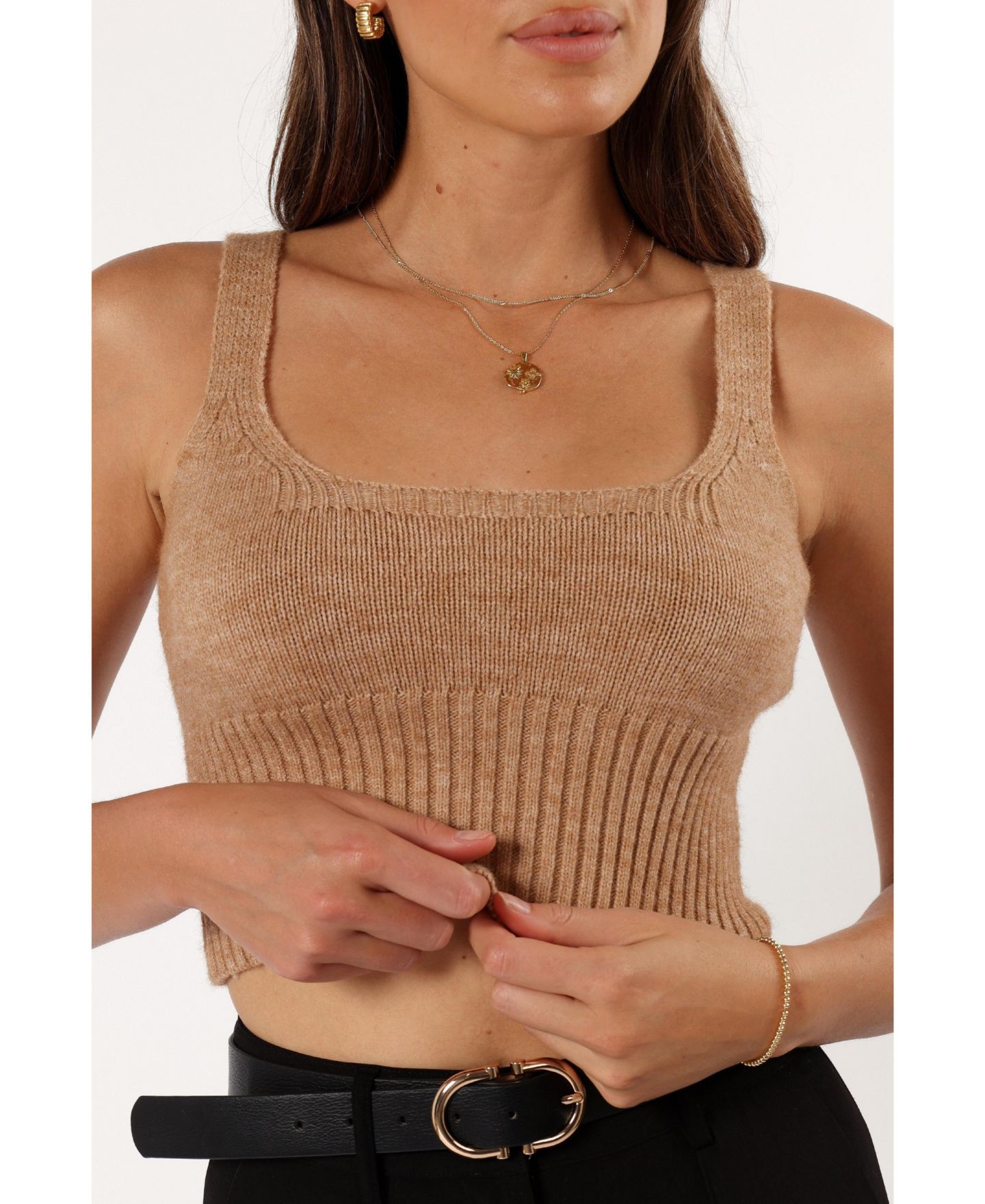 Женский свитер Petal and Pup Isabel Sweater Top - Lilac, цвет: Бежевый — фото 4