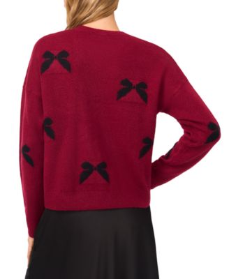 Women's Bow Appliqu&eacute; Sweater