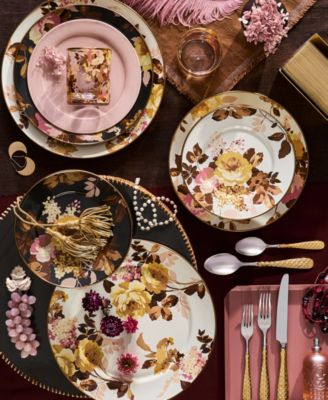 Wild Rose Tumbler Glasses, Set of 4