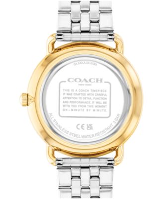 Men's Elliot Two Tone Stainless Steel Bracelet Watch, 43mm