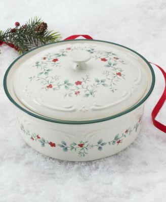 Holiday Covered Casserole Dish