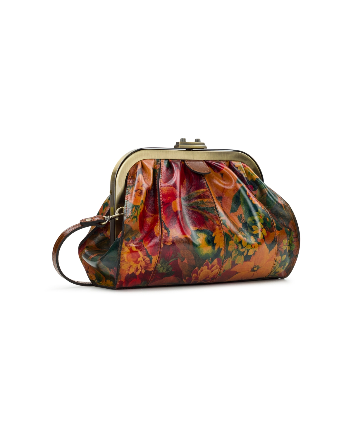 Patricia Nash Verbania Frame Medium Crossbody Bag In Multi