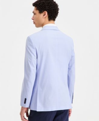 Men's Modern-Fit Chambray Blazer