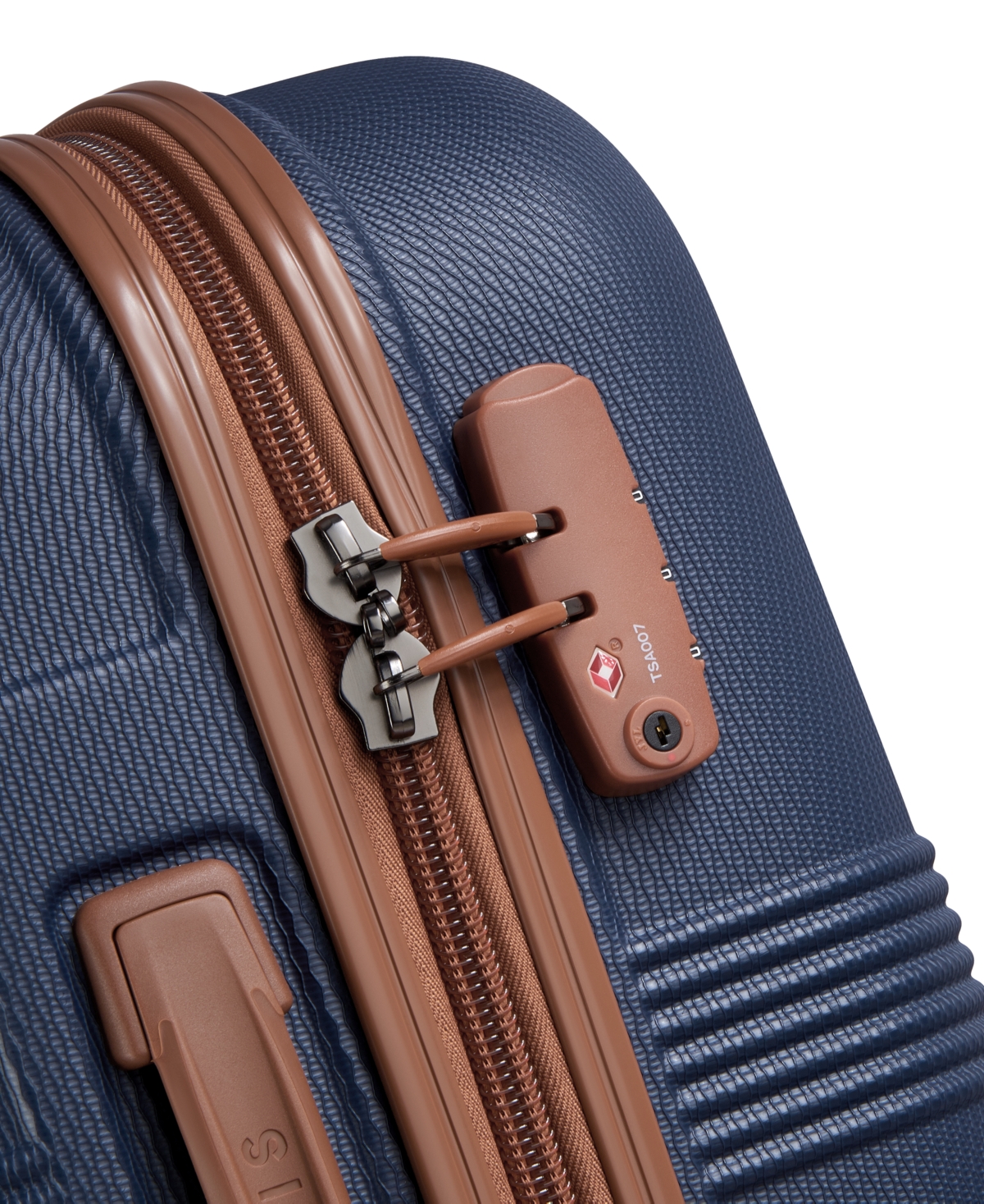 Delsey Paris Flanerie Carry-on And Large Spinner Set In Blue