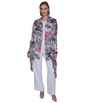 Parisian Floral Neck Wrap