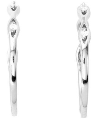 2-Piece Cubic Zirconia Stackable Ring Set (0.15 ct. t.w.) in Sterling Silver