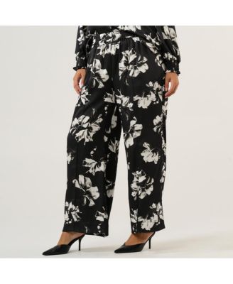 Plus Size Gilda Satin Pant