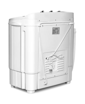Compact Mini Twin Tub 8lbs Washing Machine Washer Spinner