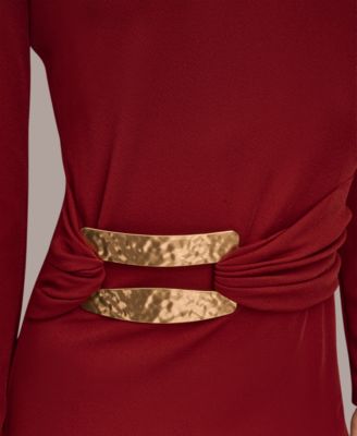 Women's Long Sleeve Wrap Dress