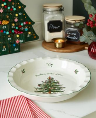 Christmas Tree Pie Dish