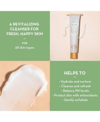 Facial Wash | Clean Slate by | Face Wash for Women and Men | Face Care | Exfoliating Face Wash with AHA | Gentle Face Cleanser for Acne Treatment | Natural Face Wash and Face Exfoliator | 3 Fl Oz