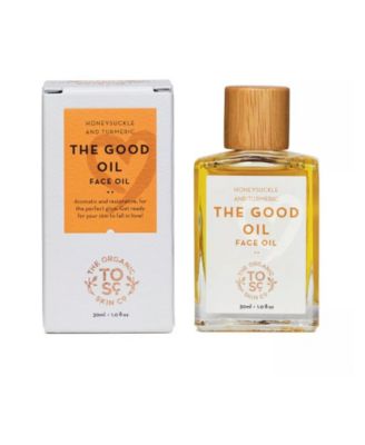 Nourishing Skin Glow Serum | Hydrating Face Oil with Rosemary & Turmeric, Gua Sha Organic Care | 30 mL - Yellow