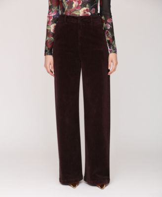 Women's Corduroy Wide Leg Trousers