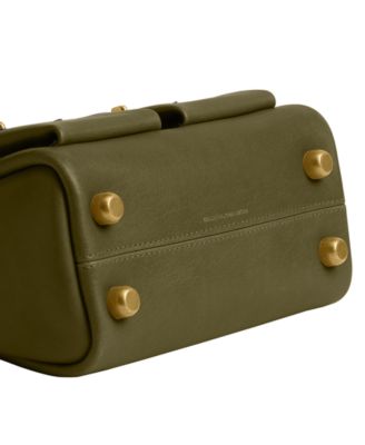 Originals Twin Turnlock Small Waxed Leather Shoulder Bag 20