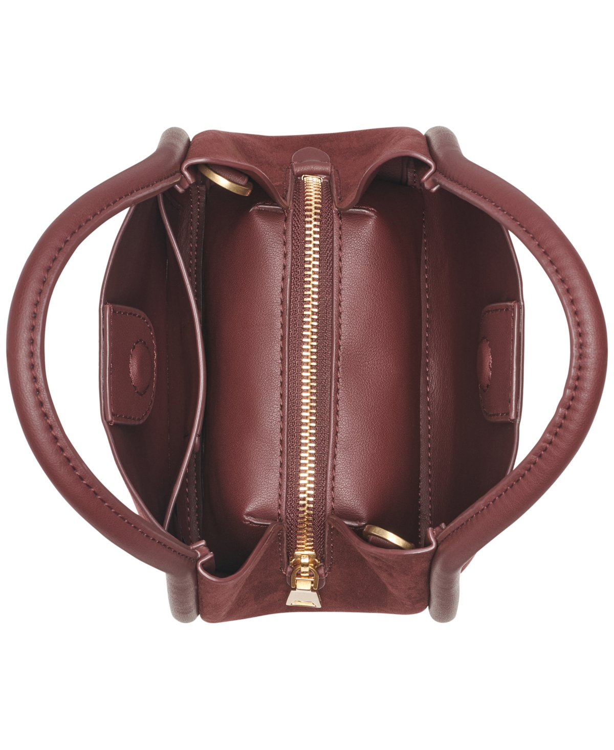 Dkny Women's Capri Mini Hobo Crossbody Handbag In Brown