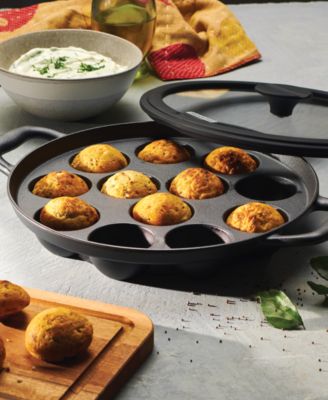 Utsava Pre-Seasoned Cast Iron Paniyarakkal with Lid
