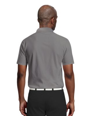 Men's Airflux Solid Mesh Short Sleeve Golf Polo Shirt