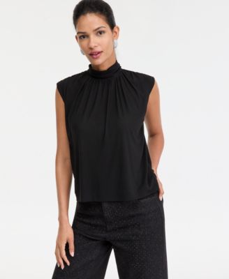 I.N.C. International Concepts - Women's Mock-Neck Tank Top