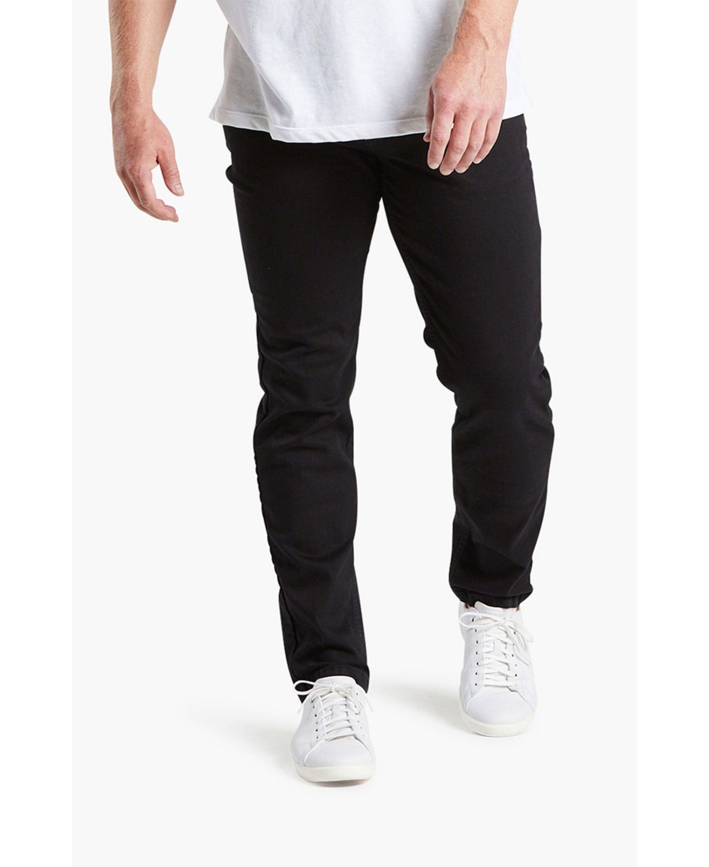 Мужские джинсы Mugsy Classic Fit Jeans (Signature Stretch Denim), цвет: Чёрный — фото 2