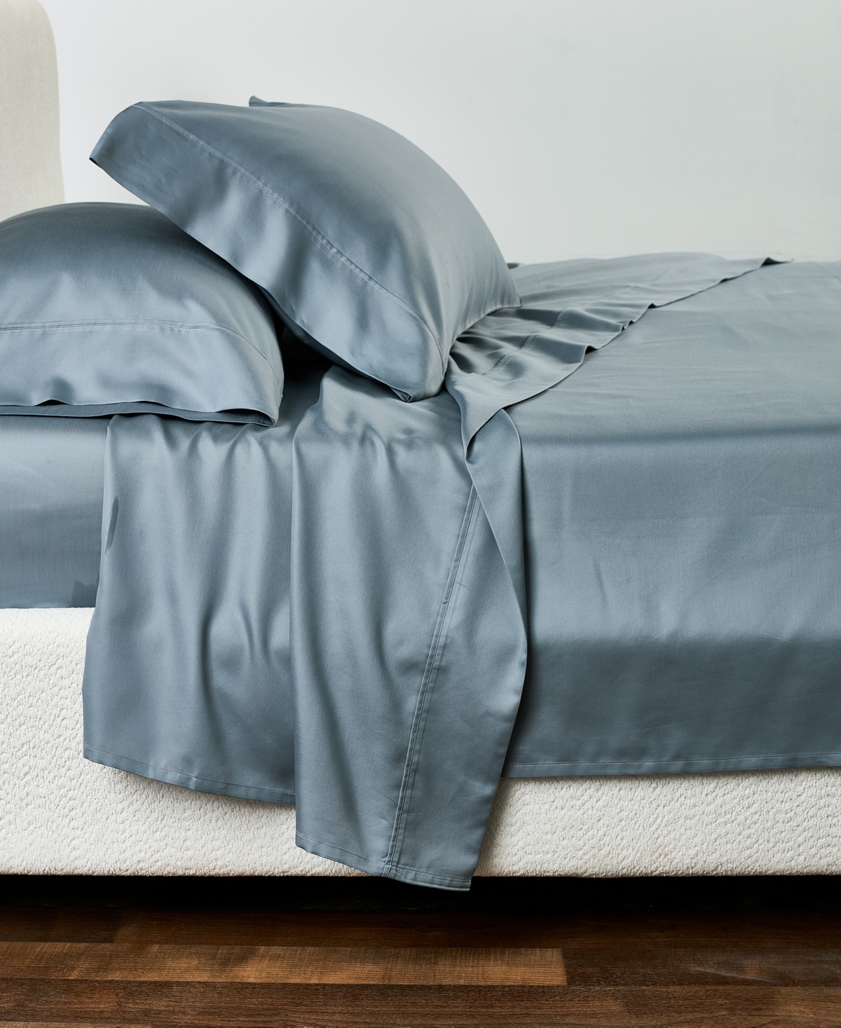 Heritage Home 800-thread Count Cotton-blend 4-pc. Sheet Set, Queen In Blue