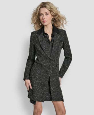 DKNY - Women's Tweed Topper Jacket