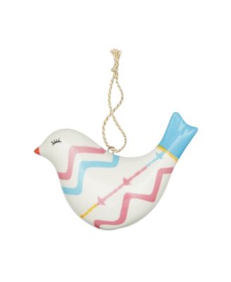 Kit Kemp Christmas Puffed Bird Rik Rak Ornament