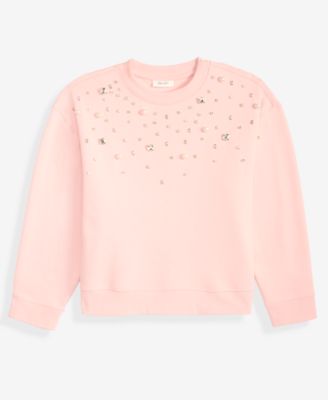 Women's Embellished Crewneck Sweatshirt, Macy's Exclusive