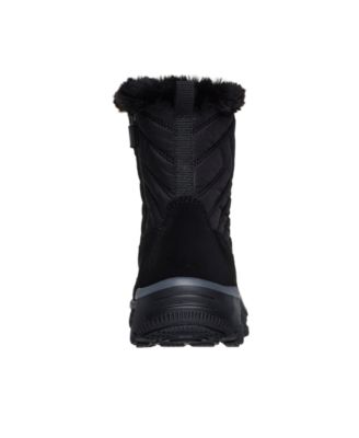 Women's Relaxed Fit: Easy Going - Game Hour Air-Cooled Memory Foam Winter Boots from Finish Line